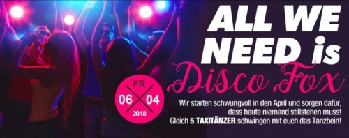 Tollhaus  WEIZ Fr. 6.4. mit 5AllroundDancer Infos +436644512100 werde AllroundDancerin ALL YOU NEED IS DISCOFOX